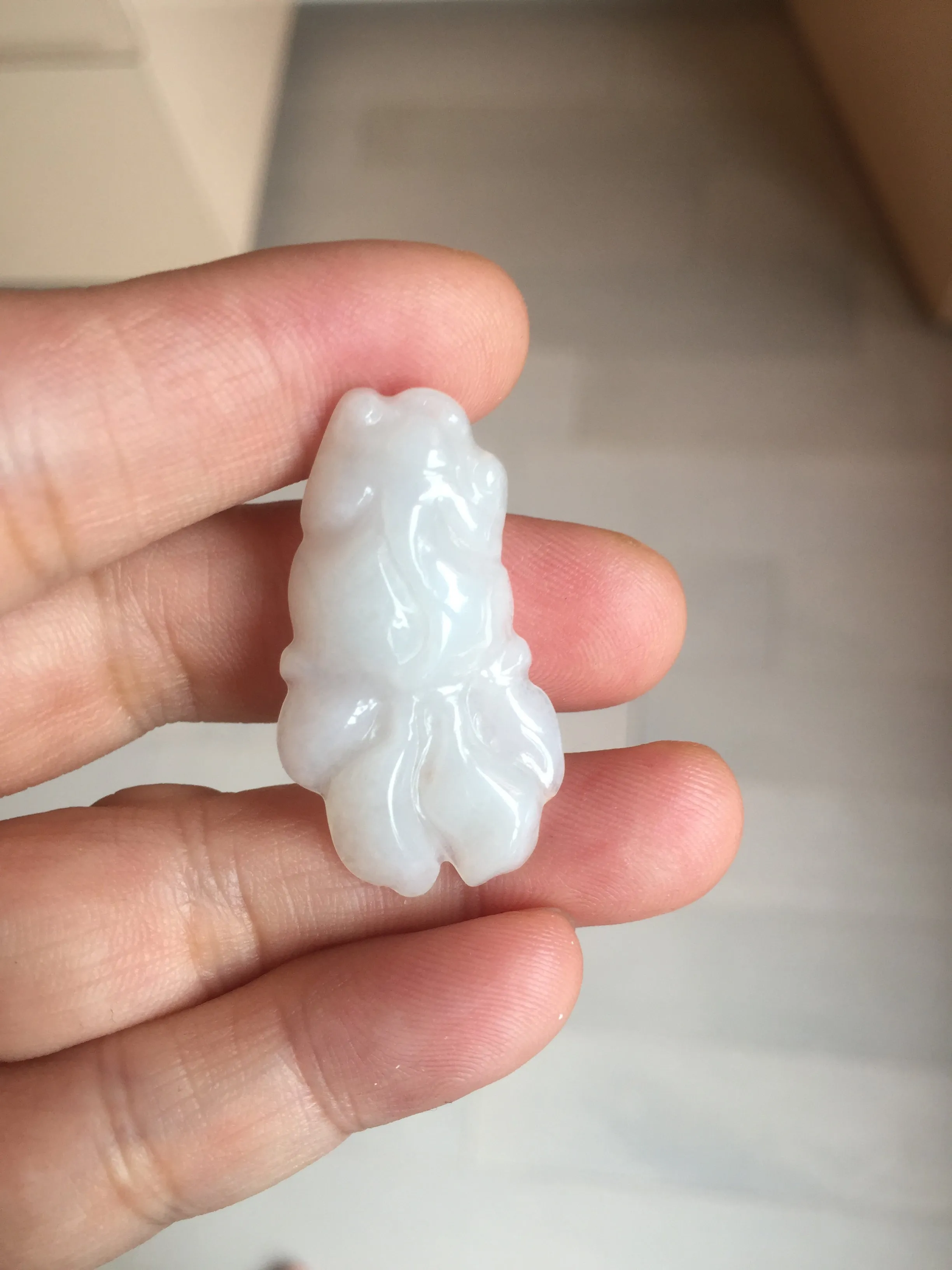 100% Natural clear sunny green gray  jadeite jade golden fish Pendant group BP109