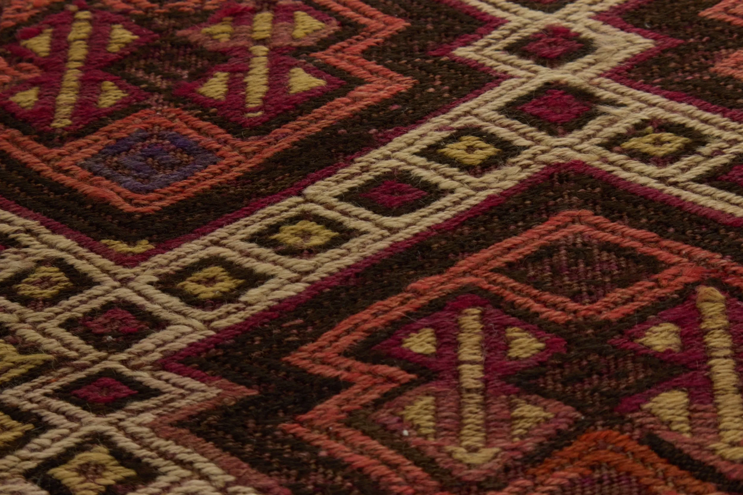 Amber - Vintage Turkish Kilim Rug
