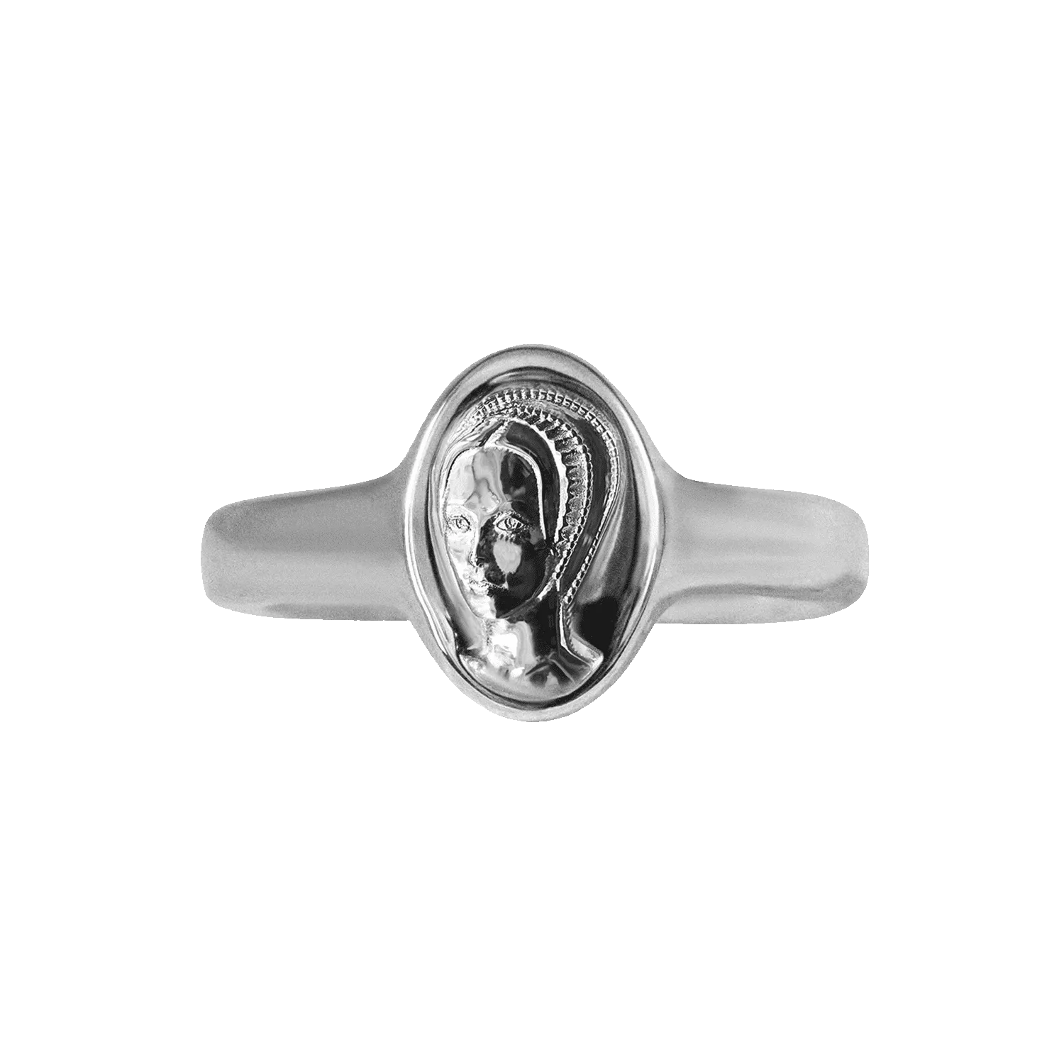 Anne Boleyn Solid Gold Signet Ring
