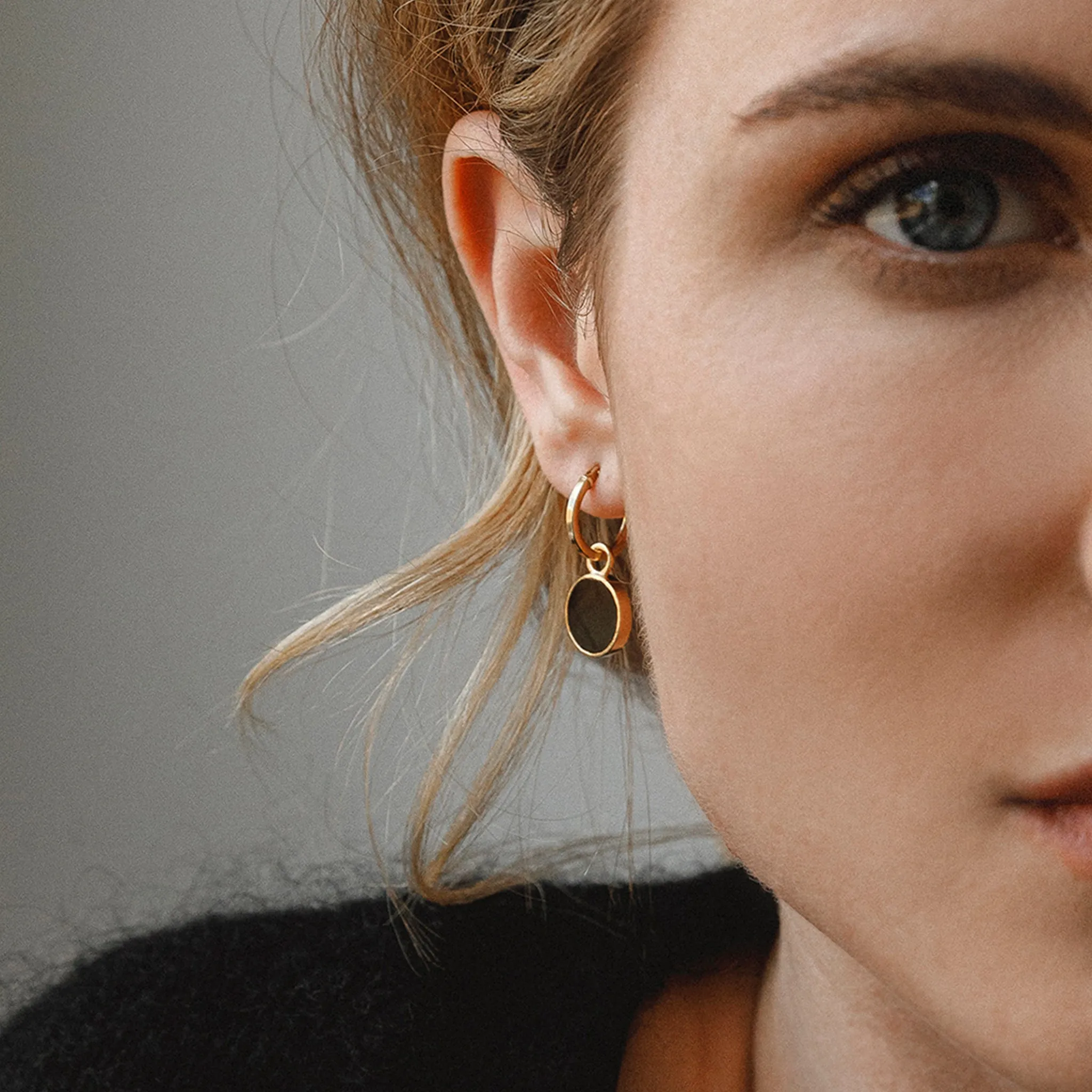 Black Onyx Portilla Earrings