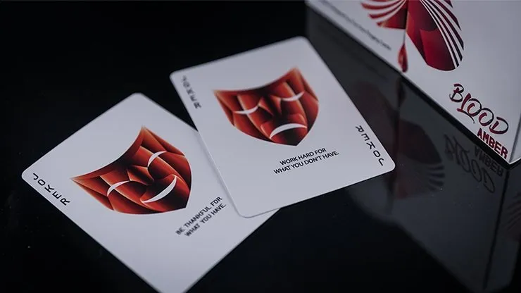 Blood Amber by The One Playing Cards