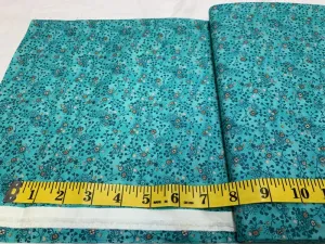 Classique - Coral Flowers on Turquoise 9