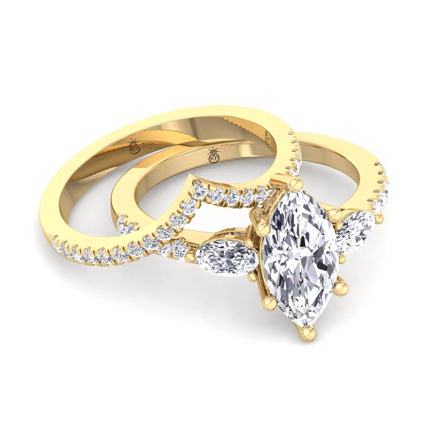 Cody - Matching Pave Wedding Band (0.17 CT)