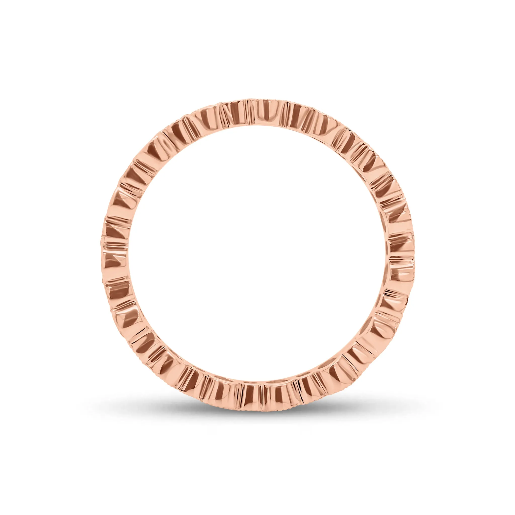 Diamond Milgrain Eternity Ring
