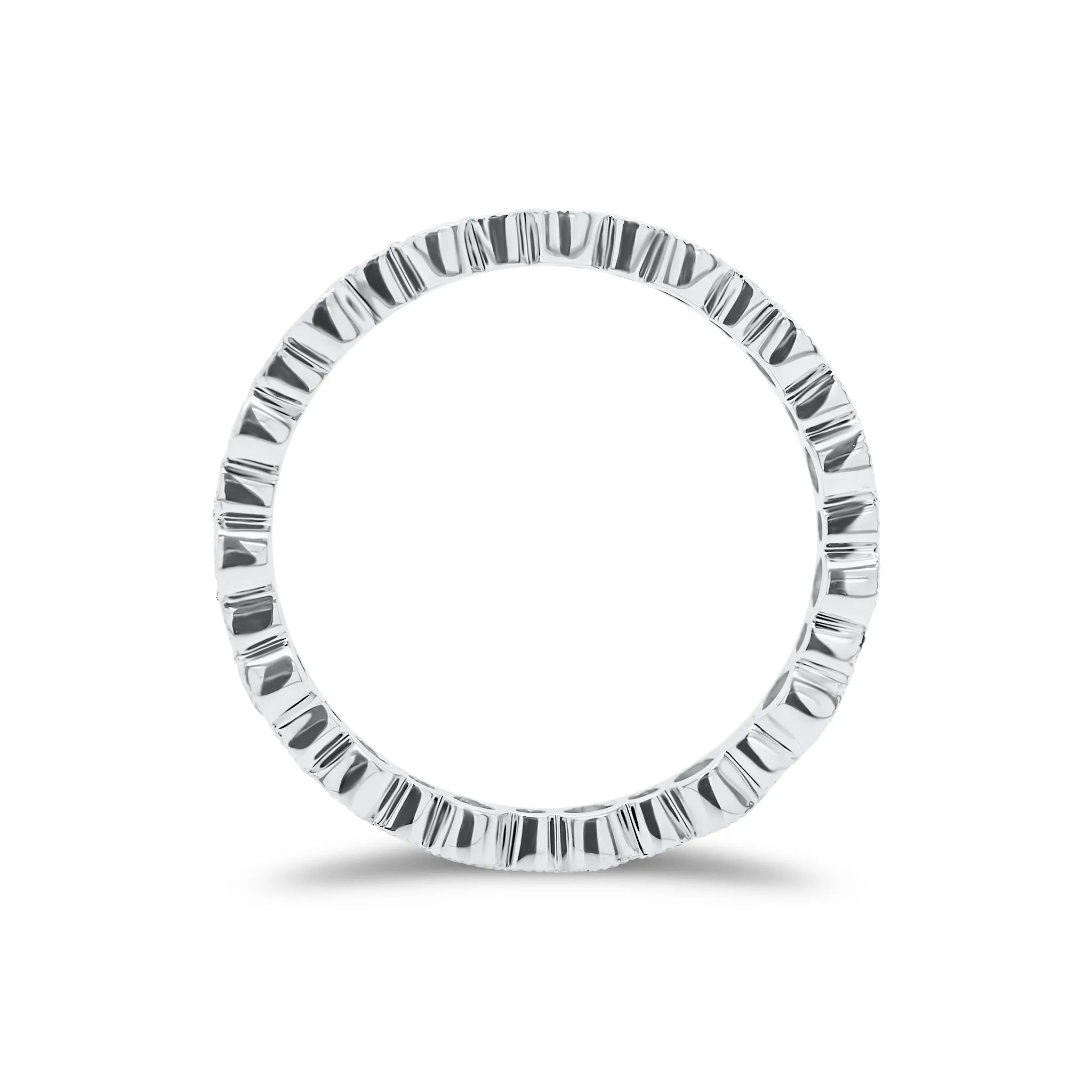 Diamond Milgrain Eternity Ring