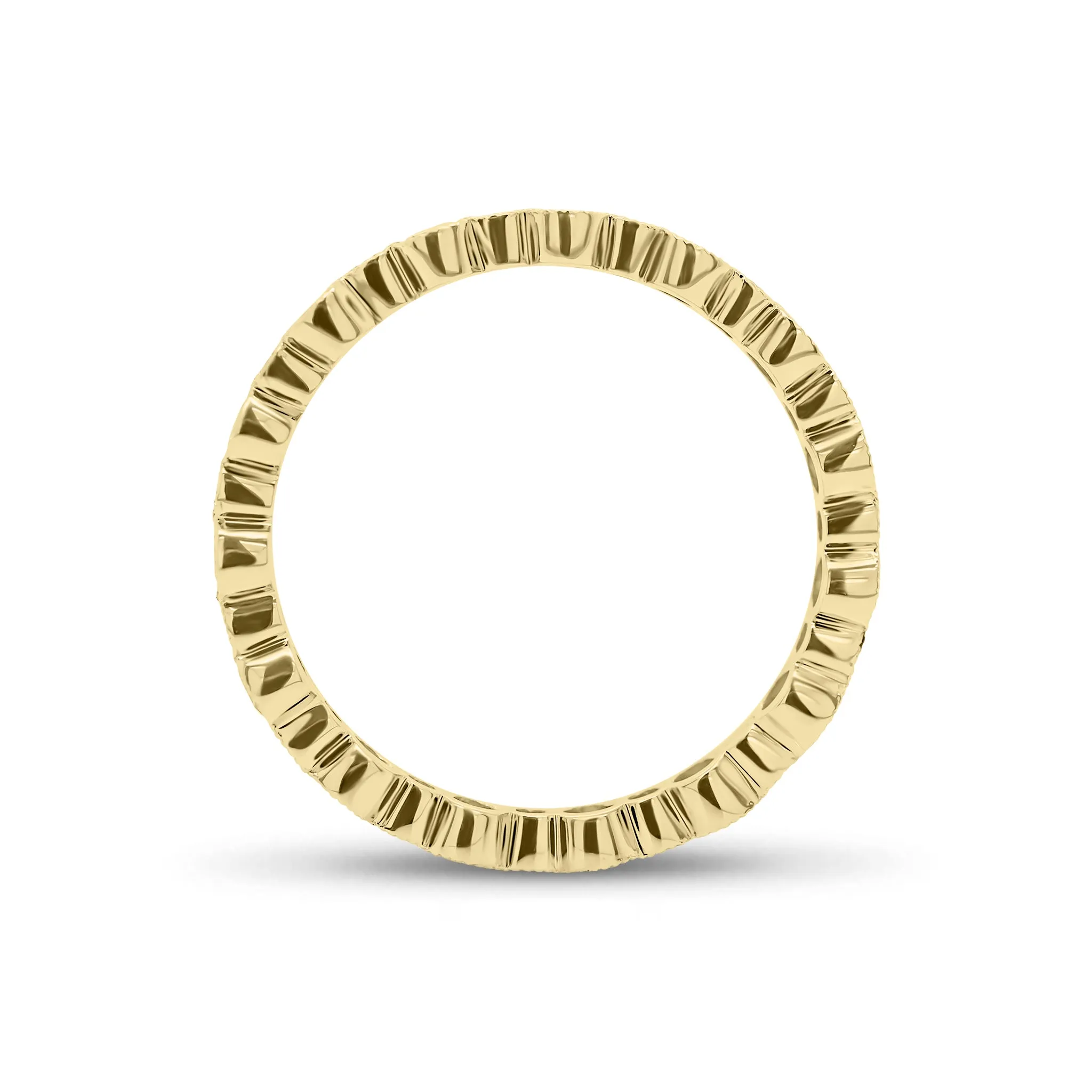 Diamond Milgrain Eternity Ring