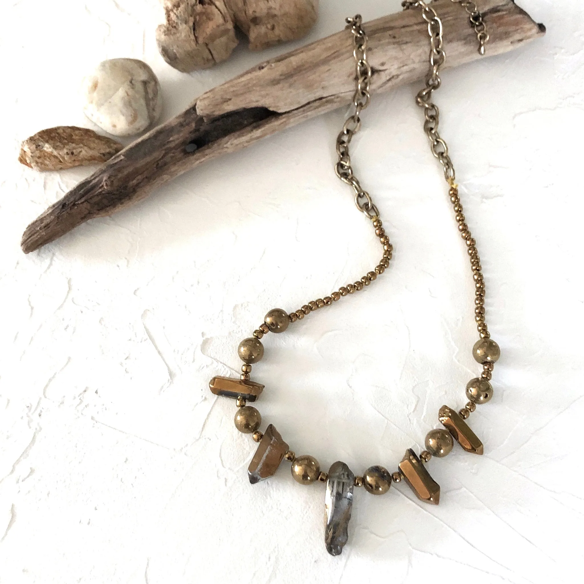 Druse 8 Necklace