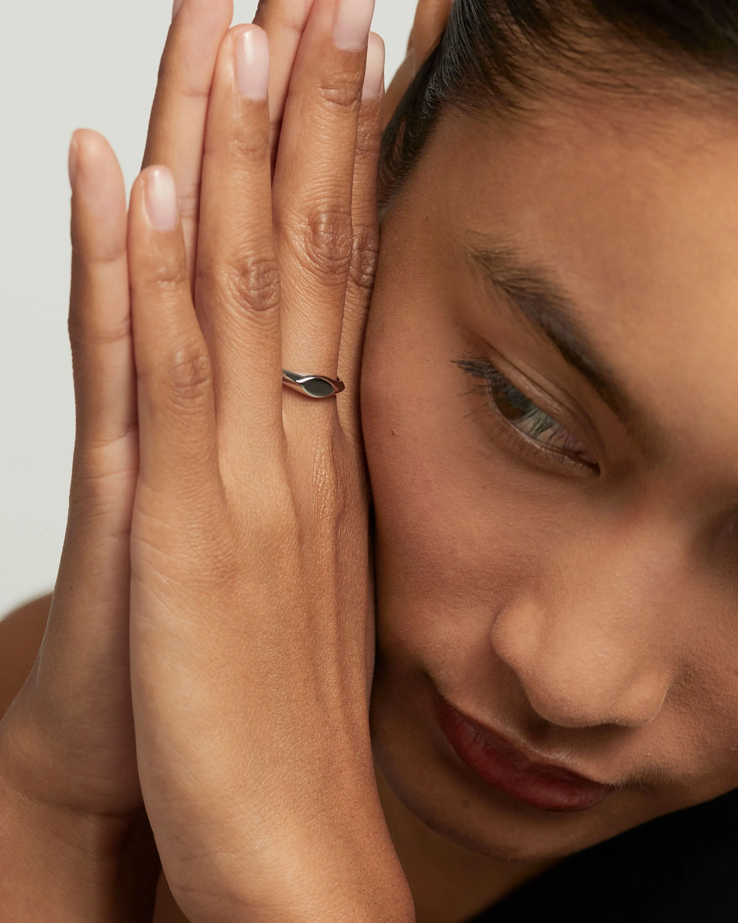 Duke Stamp Silver Ring