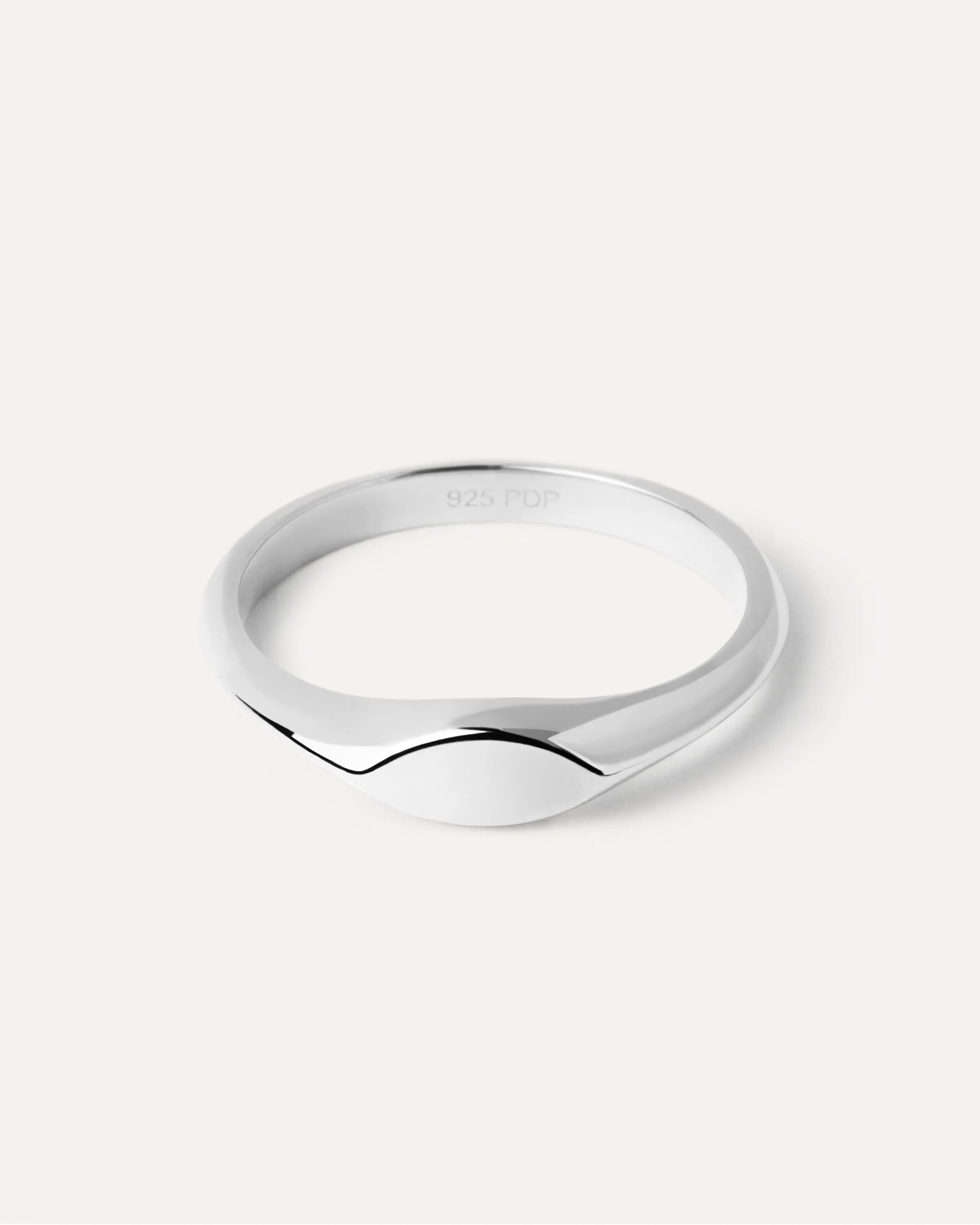 Duke Stamp Silver Ring