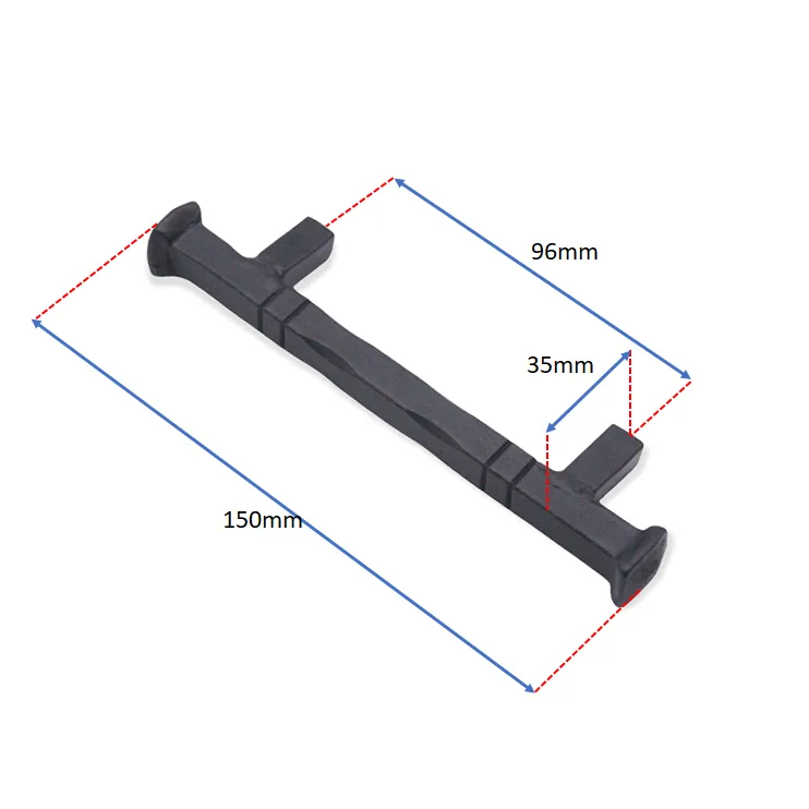 Jade Pull Handle Small Matt Black