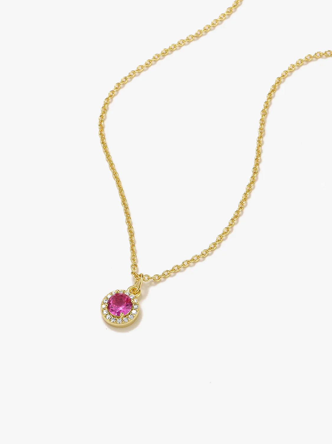 July Birthstone Necklace