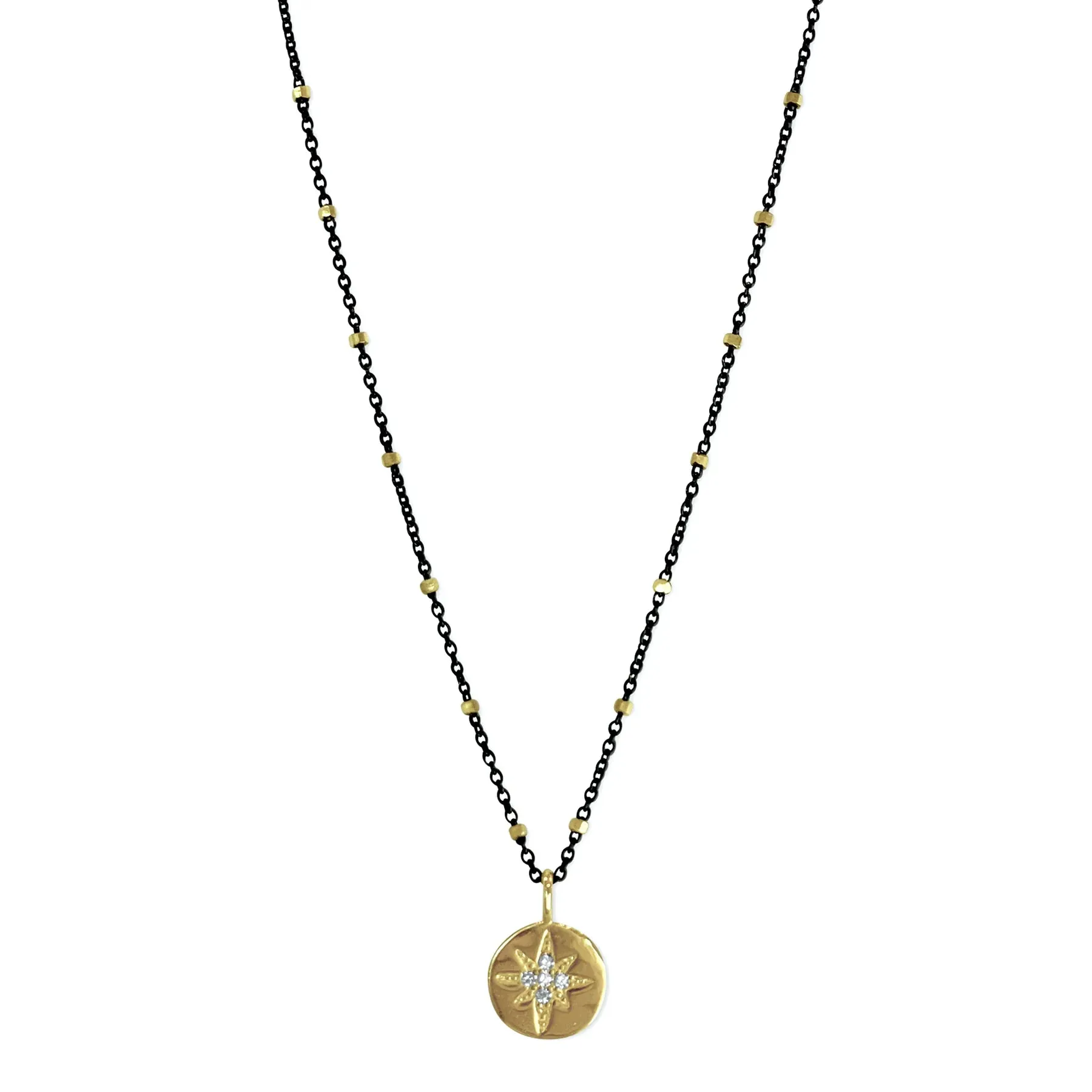 Krista Sheldon Jewelry - North Star Necklace (Oxidized Sterling)