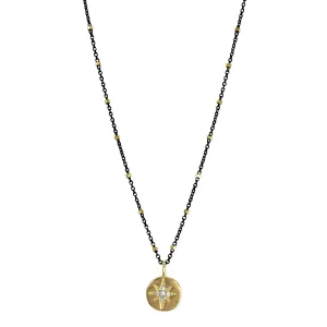 Krista Sheldon Jewelry - North Star Necklace (Oxidized Sterling)