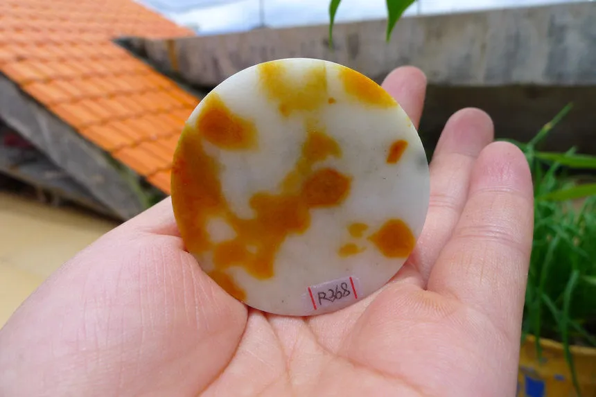 Natural Jade Rough Jadeite Raw (70g,5X5X1.55cm)