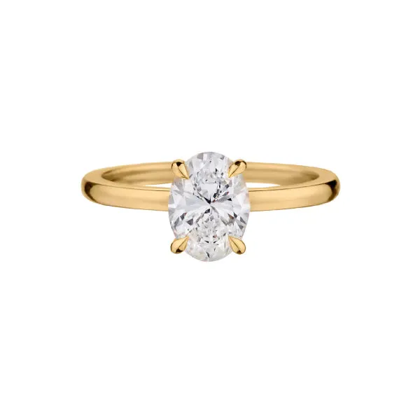OVAL CUT DIAMOND RING