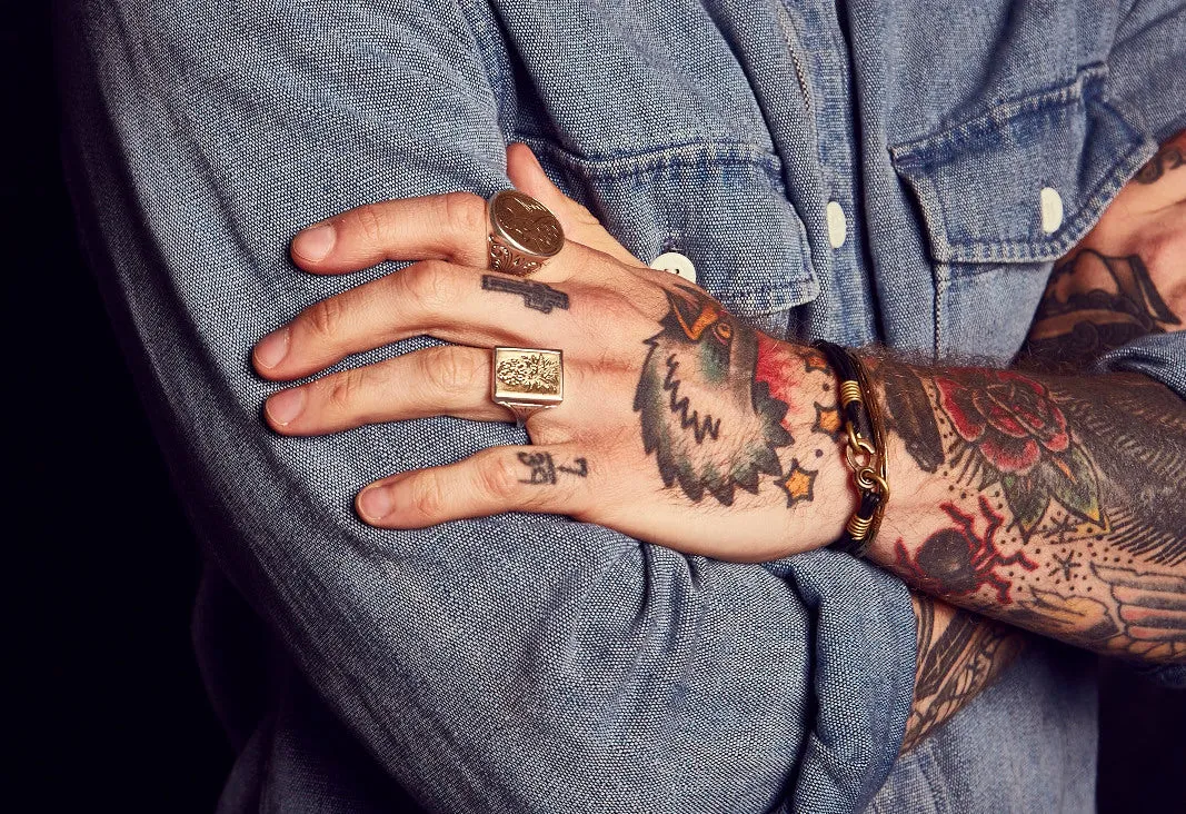 Pineapple Signet Ring