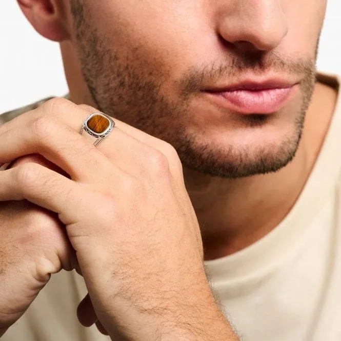 Rebel At Heart Tiger's Eye Ring TR2388-826-2