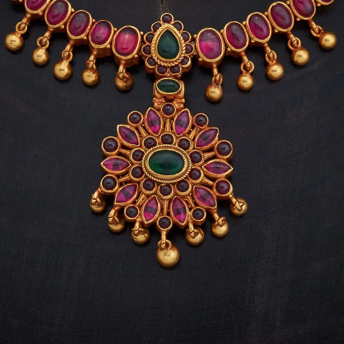 Reversible 92.5 Silver Temple Necklace 158341