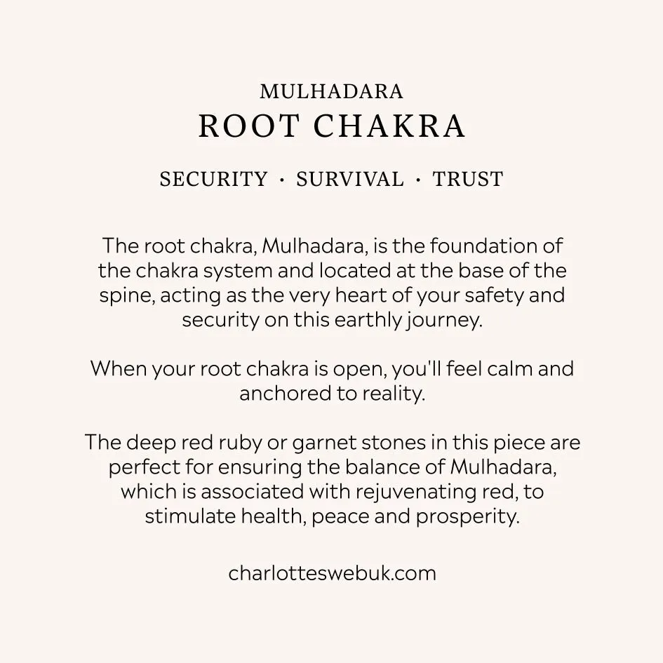 Root Chakra Men's Necklace