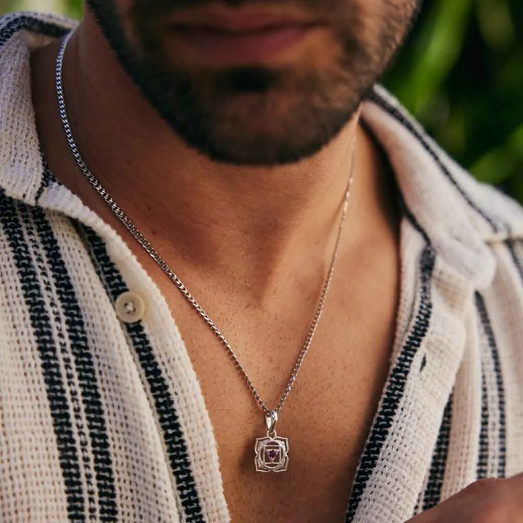 Root Chakra Men's Necklace