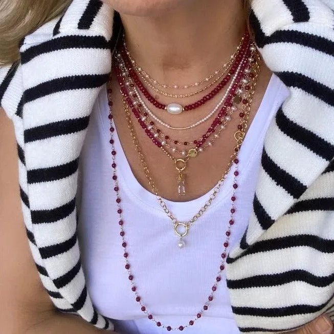 Ruby Necklace - Rioja