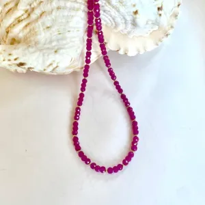Ruby Necklace - Rioja
