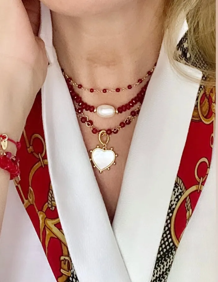 Ruby Necklace - Scarlet