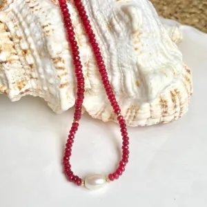 Ruby Necklace - Scarlet
