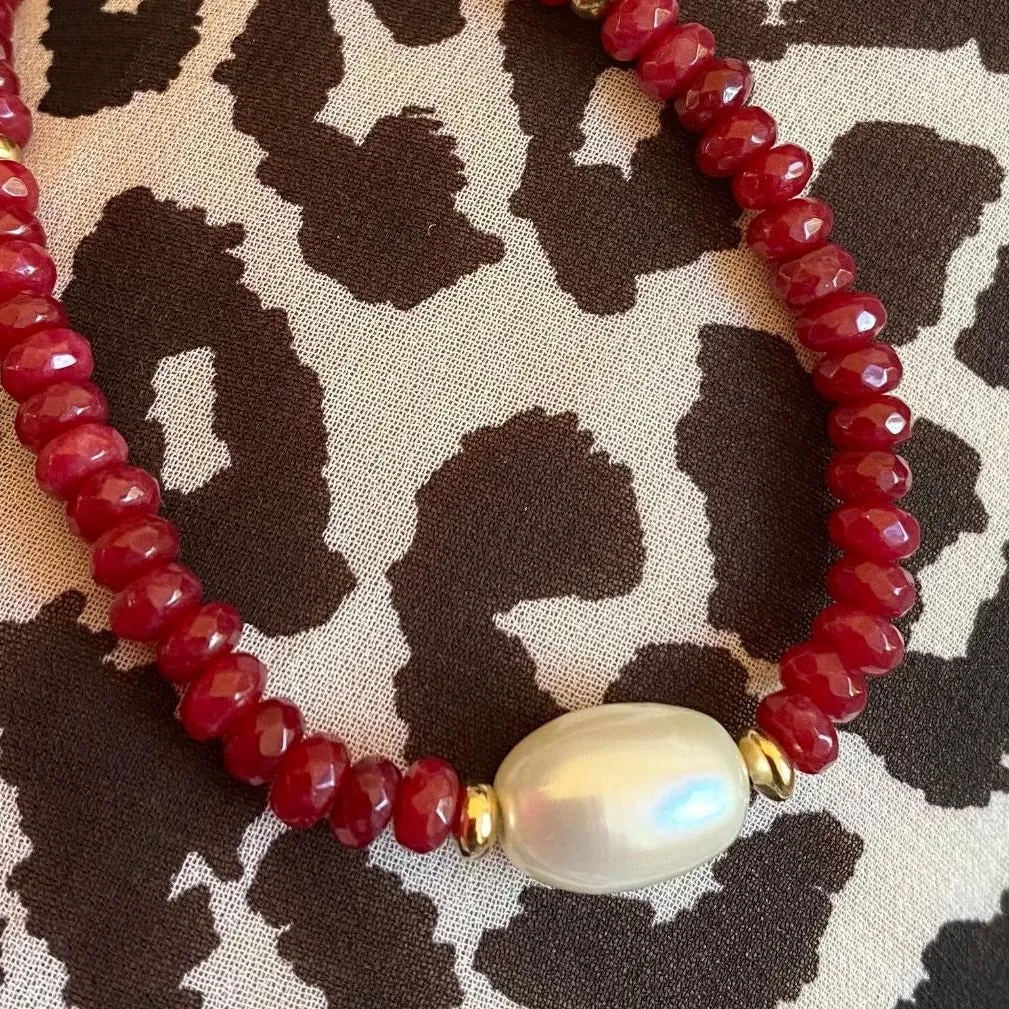 Ruby Necklace - Scarlet