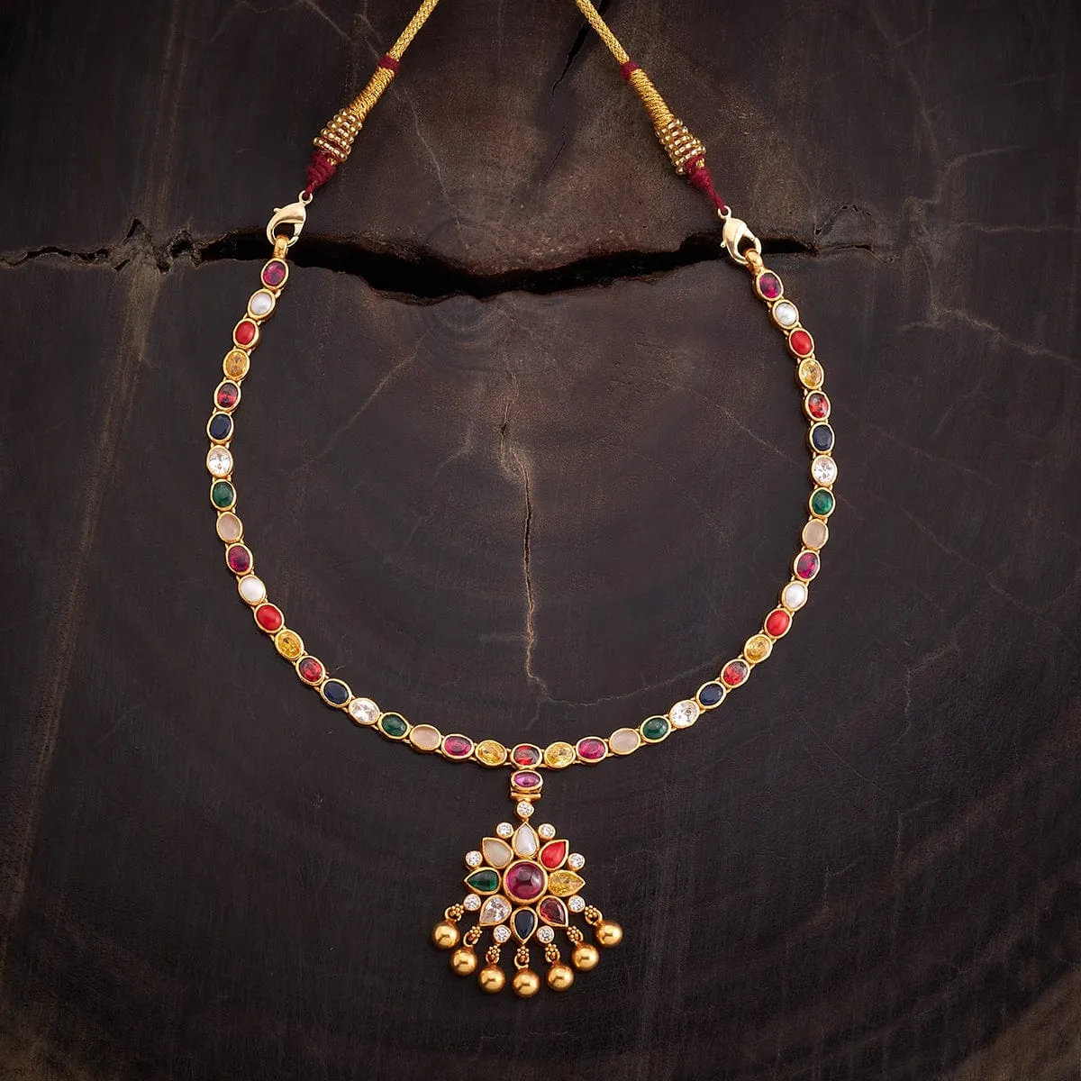 Silver Temple Necklace 157432