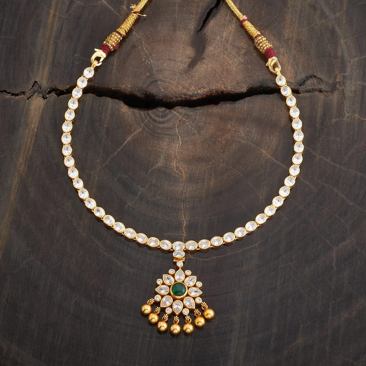 Silver Temple Necklace 157432