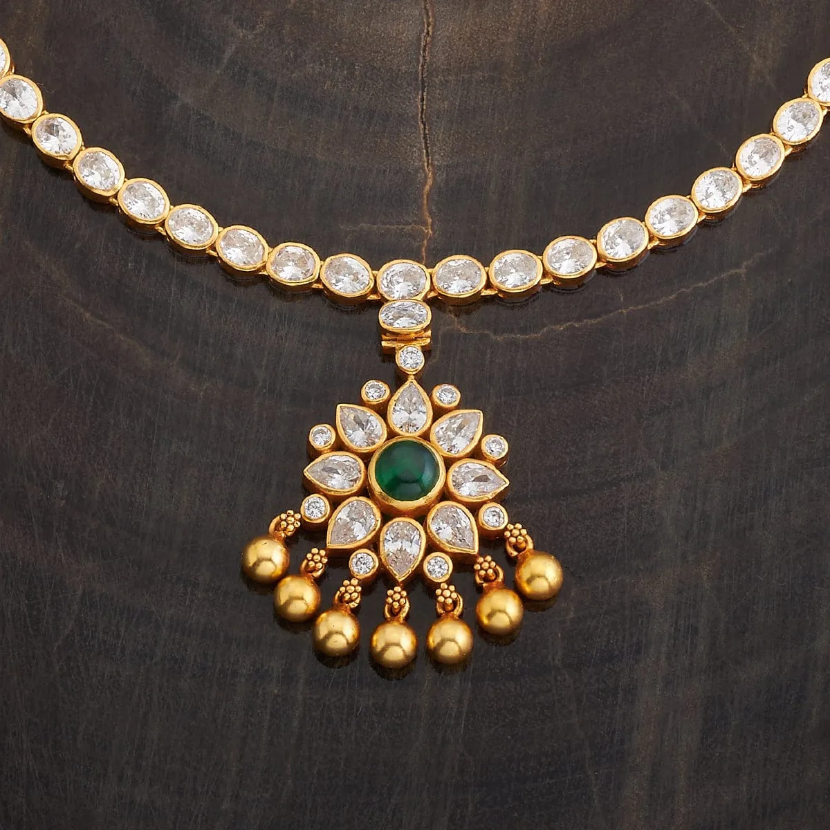 Silver Temple Necklace 157432
