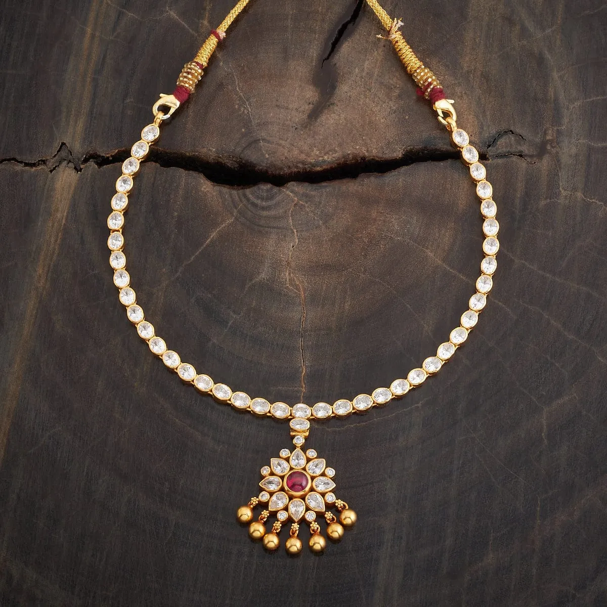 Silver Temple Necklace 157432