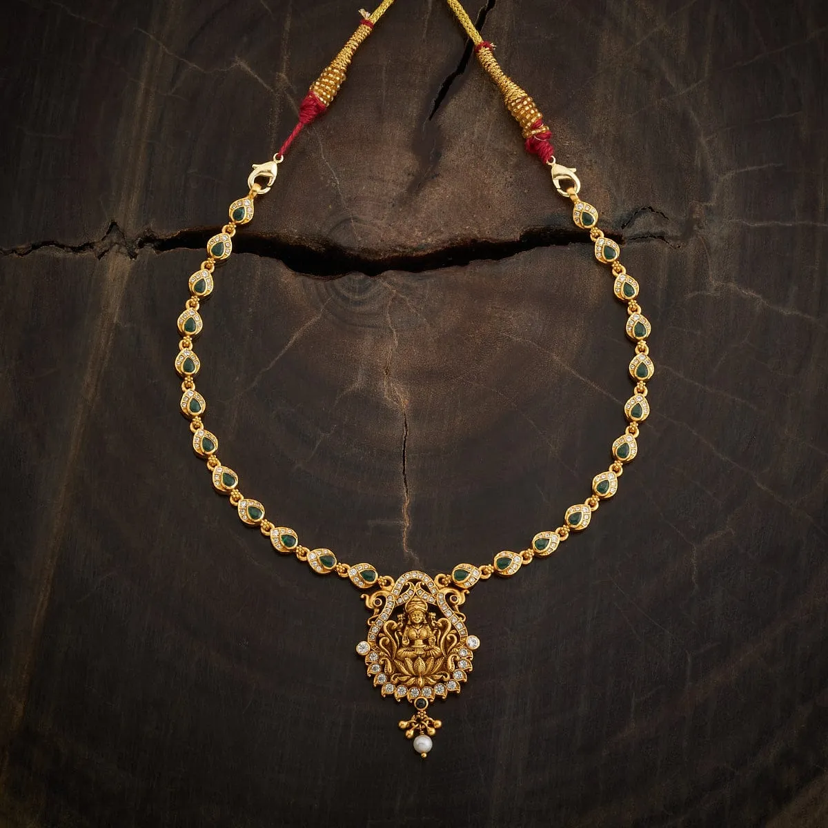 Silver Temple Necklace 167572