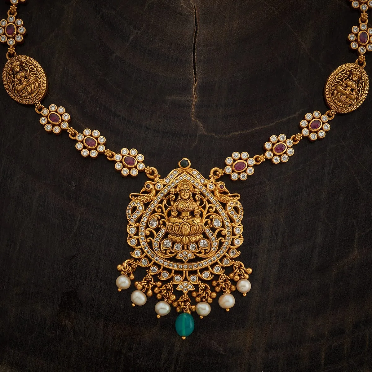 Silver Temple Necklace 170604