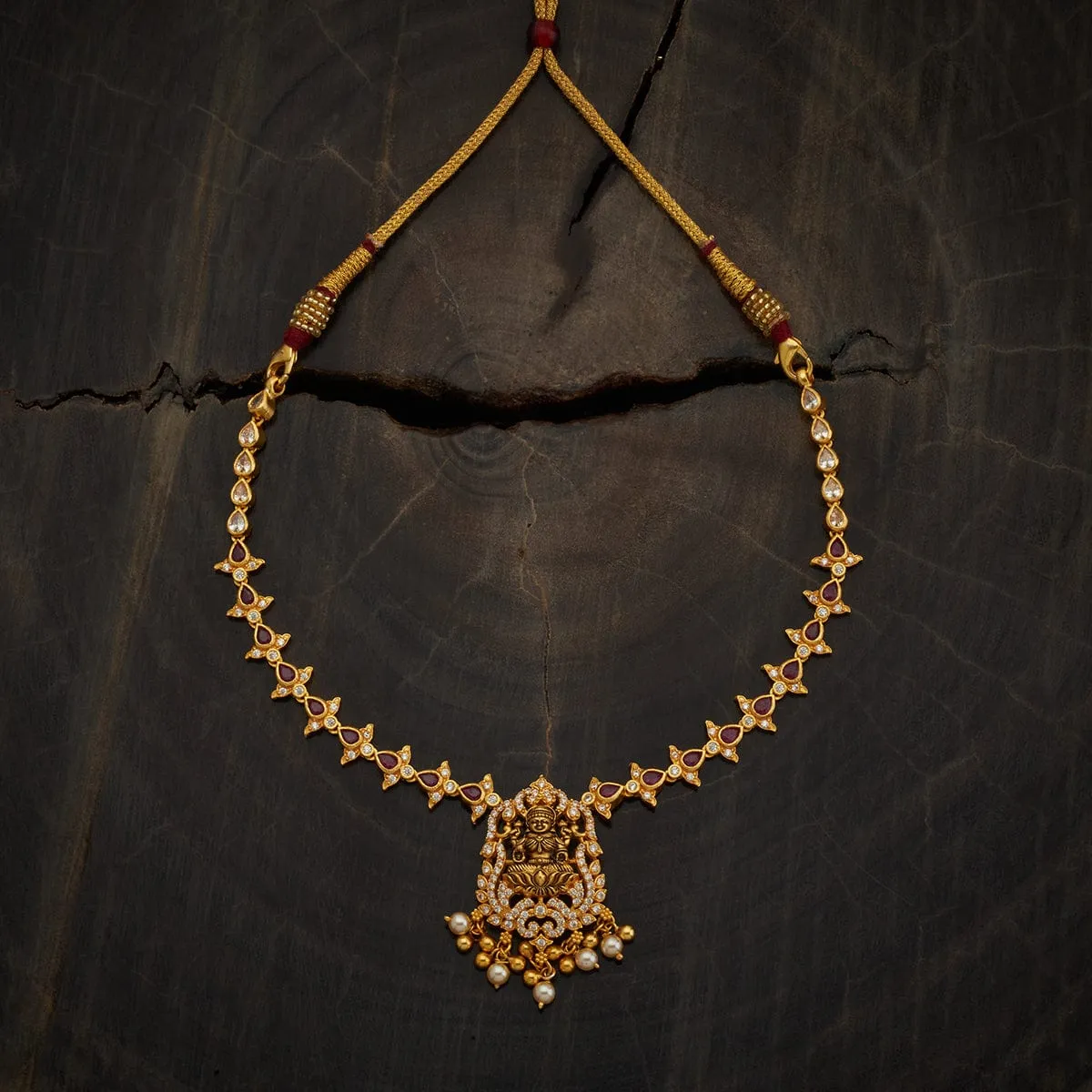 Silver Temple Necklace 178026