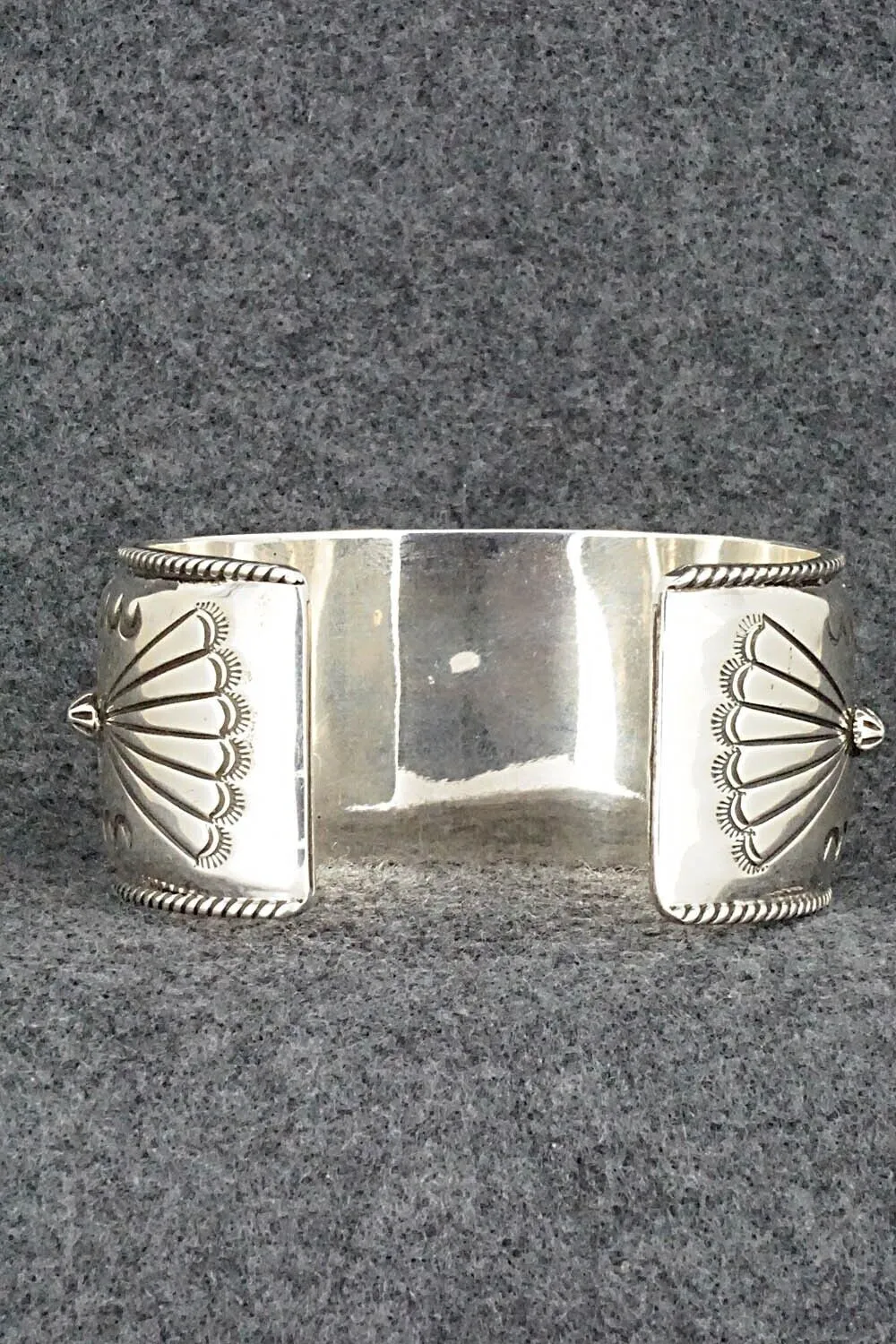 Turquoise, Coral & Sterling Silver Bracelet - Emerson Delgarito