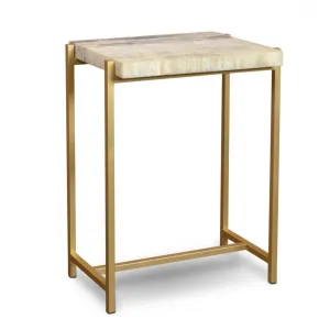 Vienna Onyx Mod Side Table