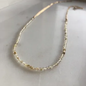 within. Sugar Necklace Rutilated Quartz